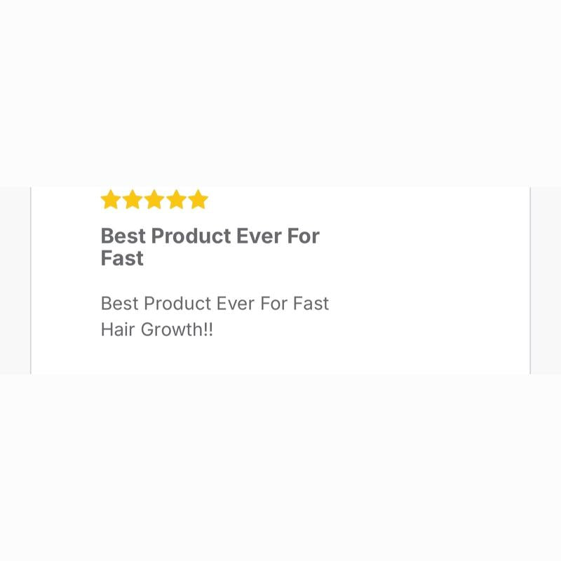 Double Growth – All-Natural Super Potent Hair Growth Oil | 13+ Herbs & 10 Oils | Fast Hair Regrowth & Bald Spot Treatment